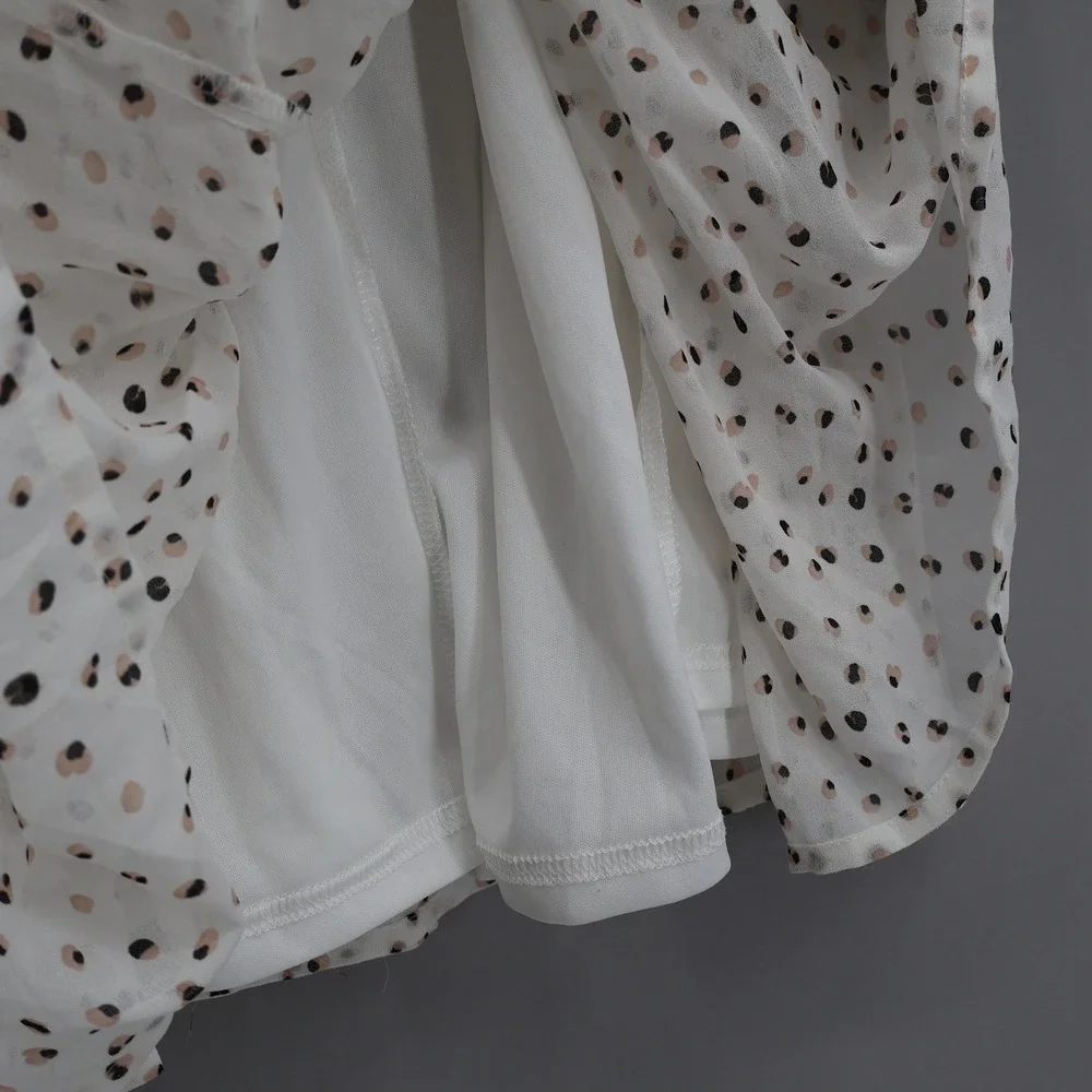 Rustydustty Embroidered Midi Dress Womens S White Boho Bohemian Peasant Tiered - Picture 9 of 15